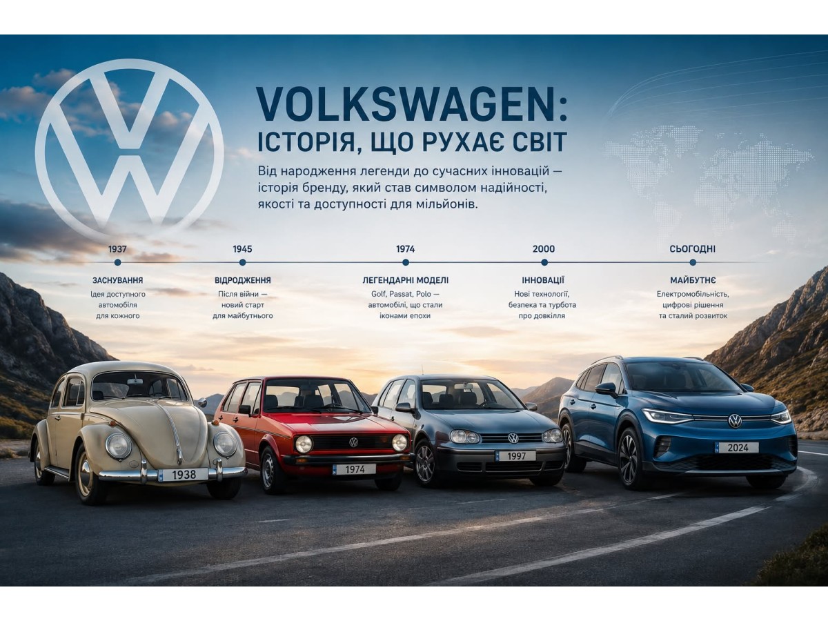 Деякі факти про Volkswagen: чому відомий бренд називає моделі своїх авто саме так?